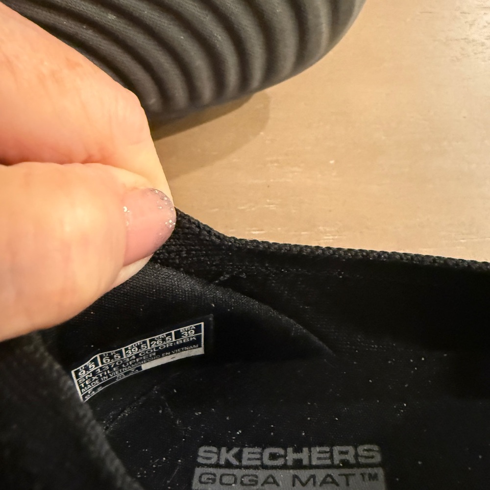 Skechers Women's Black Knit Flats - Picture 6 of 14